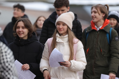 Репетиция ЦЭ проходит для одиннадцатиклассников