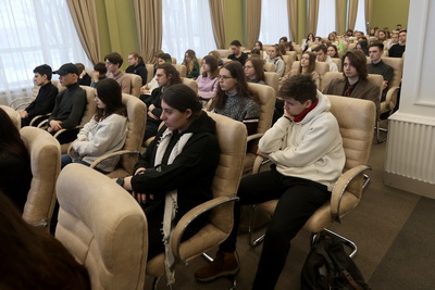 Встреча с впервые голосующей молодежью прошла в БНТУ