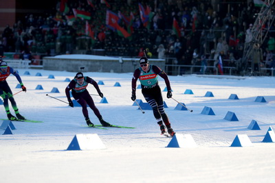 Смольский оформил золотой хет-трик на домашнем этапе Кубка Содружества по биатлону