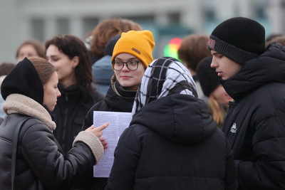 Репетиция ЦЭ проходит для одиннадцатиклассников