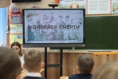 Научиться сопереживать: урок памяти о трагедии в сожженной деревне Ола провели в Витебске