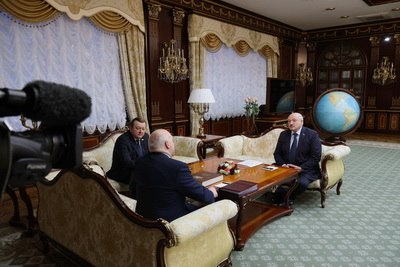 Лукашенко встретился с госсекретарем Союзного государства