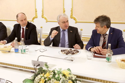 Субботин встретился с членами Комиссии Парламентского собрания Союза Беларуси и России по энергетике