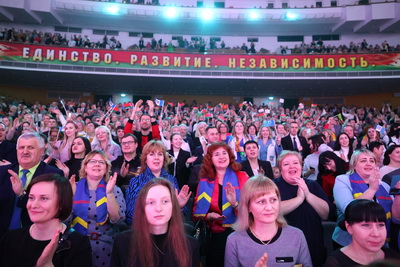 Витебская область открыла серию гала-концертов фестиваля \"Беларусь - моя песня\" в Минске