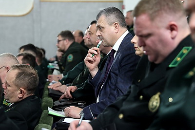 Расширенное заседание коллегии Минлесхоза по итогам 2023 года прошло в Минском районе