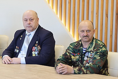 Мартынюк встретился с районными председателями Белорусского союза ветеранов войны в Афганистане