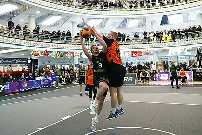 В ТЦ \"Столица\" прошли международные соревнования по баскетболу 3х3