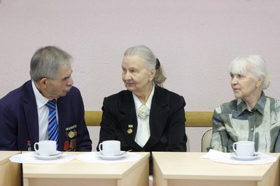 В Минске прошла встреча с жителями блокадного Ленинграда в формате диалога поколений