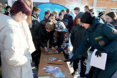 В Дрибинском районе МЧС проводит акцию по предотвращению гибели и травматизма людей