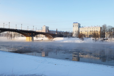 Морозный день в Витебске