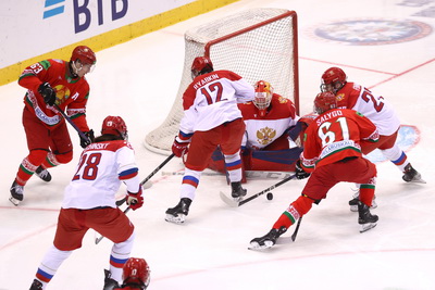 Белорусские хоккеисты стали победителями домашнего Кубка Будущего