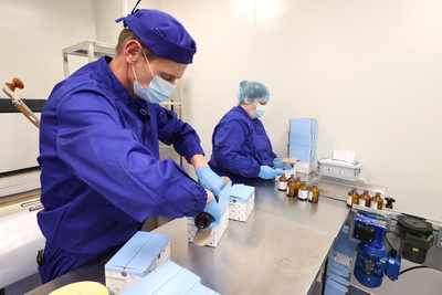 Цех по производству стерильных суспензий и порошка для животноводства открыли в Витебске