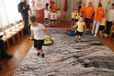 Спортивный праздник Спешиал Олимпикс прошел в детском саду Могилева