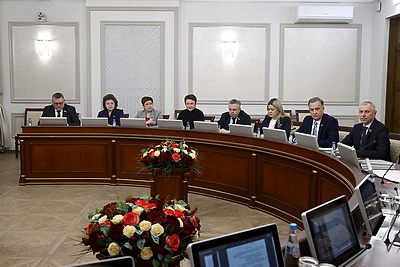 Заседание Совета Палаты представителей проходит в Минске