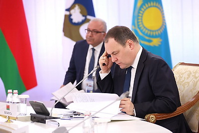Премьер-министр Беларуси принял участие в заседании Евразийского межправсовета в узком составе