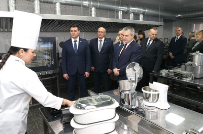 Обновленный центр компетенций кулинарного искусства и хлебопечения открыли в Гомеле