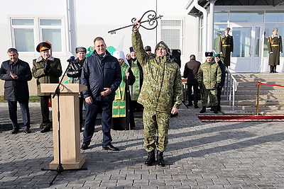 Новый комплекс погранзаставы \"Мохро\" открыли в Ивановском районе