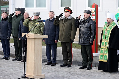 Новый комплекс погранзаставы \"Мохро\" открыли в Ивановском районе