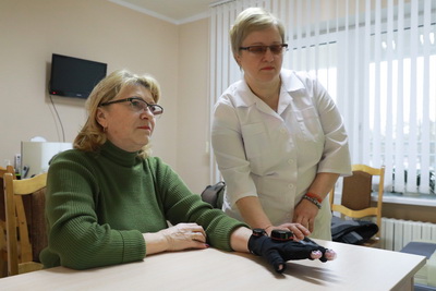 Губернатор Ленинградской области посетил Белорусский протезно-восстановительный центр