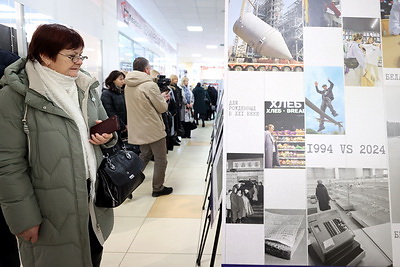 Выставка БЕЛТА \"Беларусь. Взлет\" представлена на \"Марафоне единства\" в Новополоцке