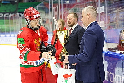 Юниорская сборная Беларуси по хоккею выиграла турнир в формате 3х3 в Минске