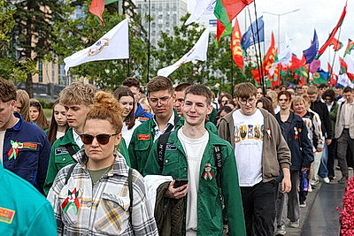 В Минске дан старт третьему трудовому семестру столицы