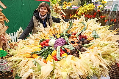 Памятник креветке, выставка караваев и подворий. В Белоозерске проходят \"Дажынкі-2025\"