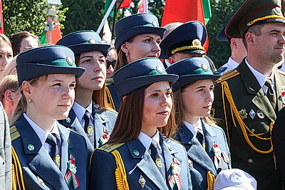 Могилевчане встречают День Независимости