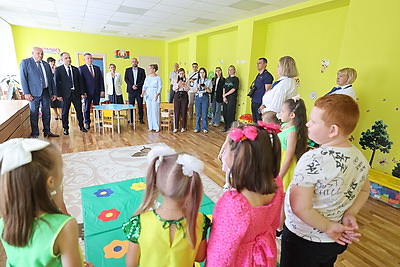 В Островце после реконструкции открыли детский сад