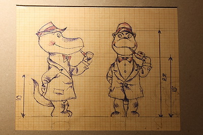 Кукла Чебурашки и эскизы \"Снежной королевы\". В Минске открылась выставка к 105-летию Леонида Шварцмана