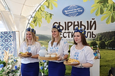 Фестиваль сыра и флайборд-шоу. Гродно отметил День города