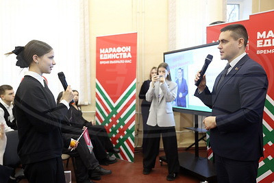 \"НЕскучная НЕлекция\": диалог с молодежью прошел в политехническом колледже Минска