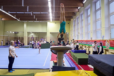 Около 150 юных гимнастов объединила спартакиада в Гомеле