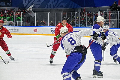 Хоккейная команда Президента сыграла вничью с брестчанами в матче РХЛ