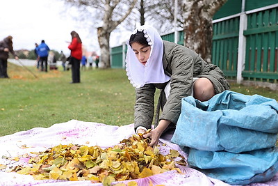 Место с особой энергией. Молодежь помогла в благоустройстве Свято-Афанасьевского мужского монастыря