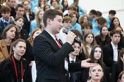 Формирование правовой культуры. Открытый диалог с молодежью провели председатель ЦИК и министр образования