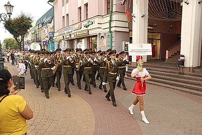Жители Бреста масштабно отметили День города