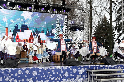 Зимний фестиваль \"Берестейские сани\" провели в Кобрине