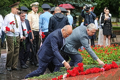 В Гродно прошел митинг ко Дню освобождения города