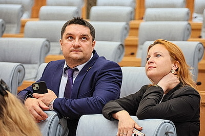 Сотрудники \"Белтелекома\" посетили с экскурсией Дворец Независимости