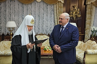 Лукашенко провел встречу с Патриархом Кириллом