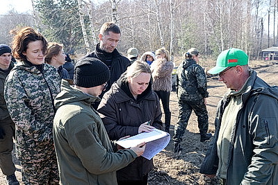 Для будущих поколений. Акция \"Дай лесу новае жыццё!\" стартовала в Жлобинском районе