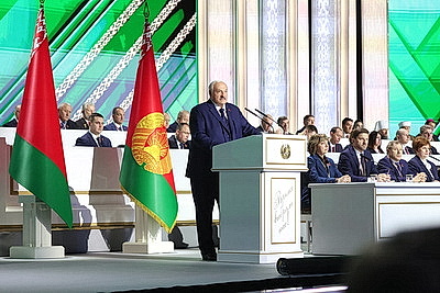 Лукашенко на заседании ВНС обратился с Посланием к белорусскому народу и Национальному собранию