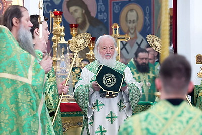 900 лет веры. Праздничные торжества проходят в Спасо-Евфросиниевском монастыре в Полоцке
