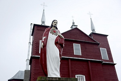Достопримечательности. Костел Св. Иоанна Крестителя в Волпе