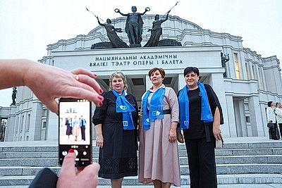 Церемония чествования тружениц села состоялась в Большом театре Беларуси
