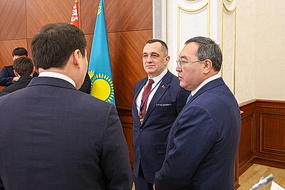 В Астане прошла встреча премьер-министров Беларуси и Казахстана