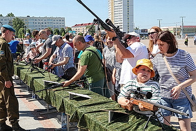 Праздничные мероприятия ко Дню Независимости проходят в Витебске