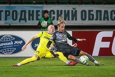 Гродненский \"Неман\" принял у себя дома борисовский БАТЭ