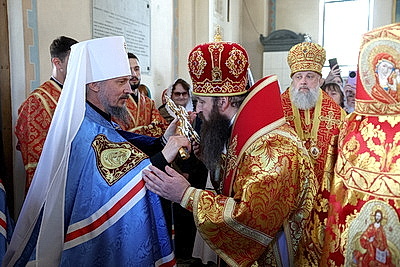 Крестный ход и божественная литургия в честь 125-летия Гродненской епархии прошли в Гродно
